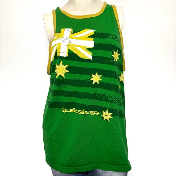 Quiksilver Other - Quiksilver Australia green tank top